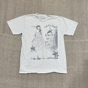 Taylor Swift Eras Tour shirt mens medium white Music Song